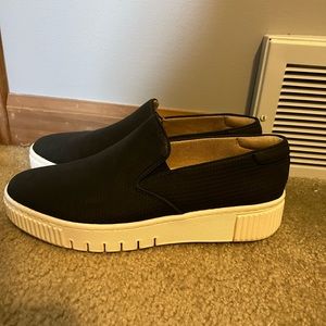 Black Slide On Shoes